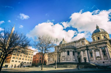 Roma, Rome, İtalya - 25 Ocak, 2015:Attractions