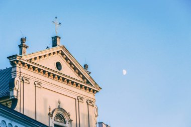 Krakow, Polonya - 25 Eylül 2016: Krakow muhteşem katedral