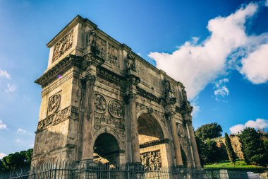 Roma, Rome, İtalya - 25 Ocak, 2015:Attractions