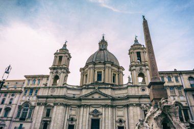 Roma, Rome, İtalya - 25 Ocak, 2015:Attractions