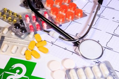 Arka plan Tema Farmakoloji, tablet