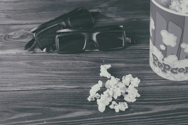 Background Theme Cinema Popcorn — Stock Photo, Image