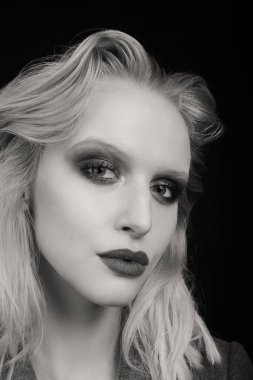 Zarif sarışın güzellik fotoğraf