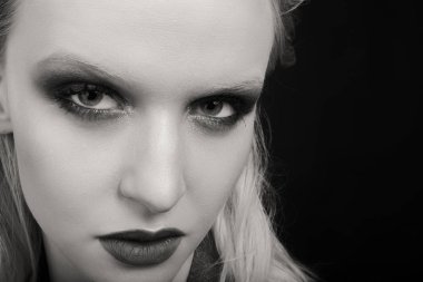 Zarif sarışın güzellik fotoğraf