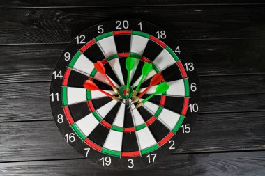 Hedef için Dart fotoğraf