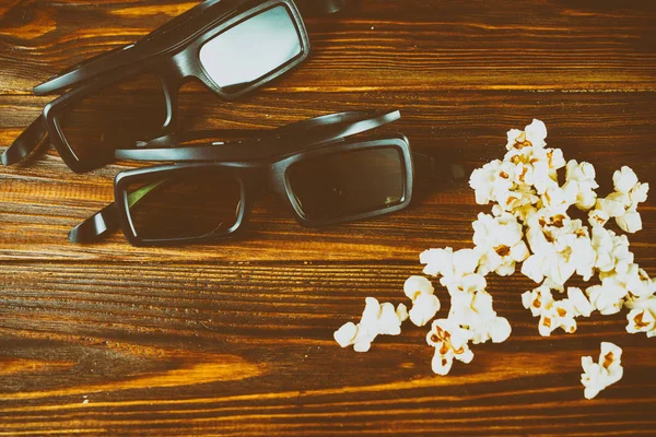 Film Popcorn Tandem — Stock Photo, Image