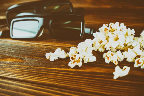 Film Popcorn Tandem — Stock Photo, Image