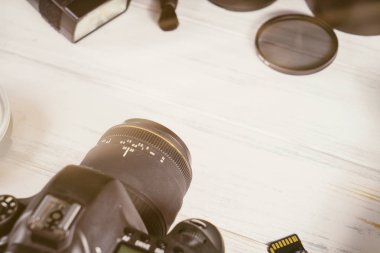 Modern flaş kamera ve lens