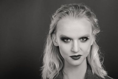 Sarışın güzellik moda fotoğraf