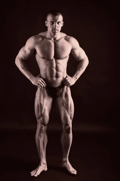 Foto Vackra Framgångsrik Bodybuilder — Stockfoto