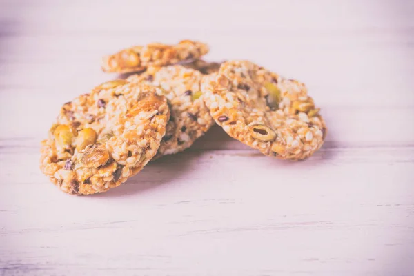 Cookies Med Sesam Doftande — Stockfoto