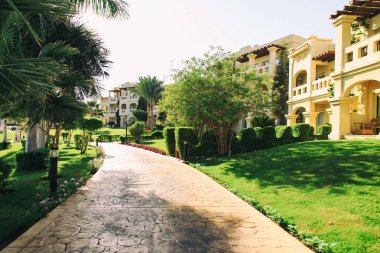 Resort adlı. Egzotik Bahçe.