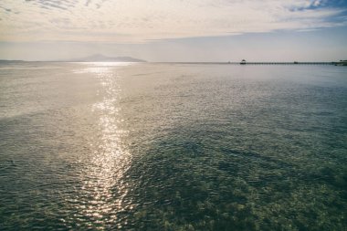 Güzel deniz plaj ve deniz