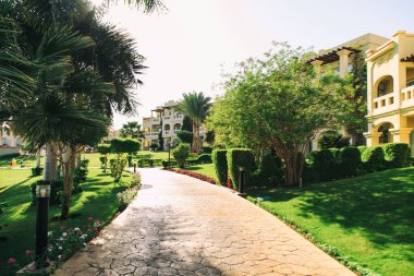 Resort adlı. Egzotik Bahçe.