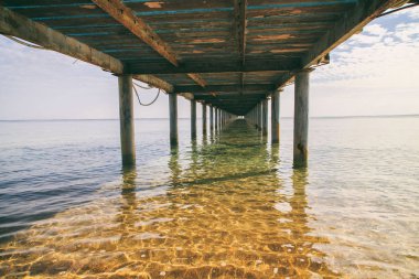 Güzel deniz plaj ve deniz