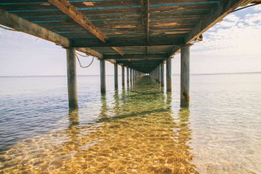 Güzel deniz plaj ve deniz