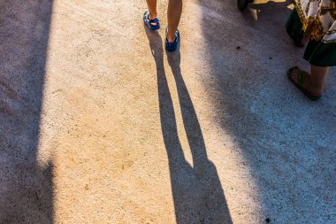 Deniz kenarındaki güzel resort peyzaj