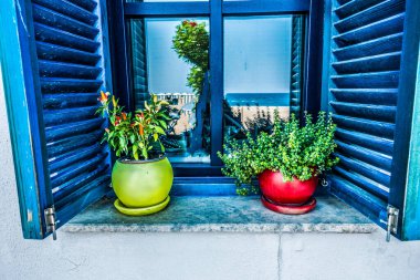 Muhteşem sahil beldesi manzaraları seyahat arka planı