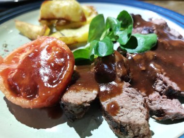 Tabakta dana filetosu