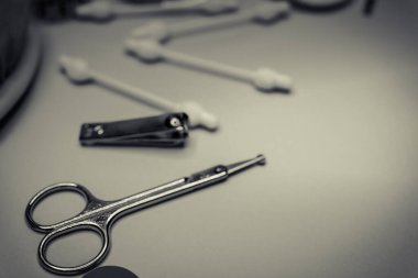 Bebek Bakımı Masadaki Şeyler