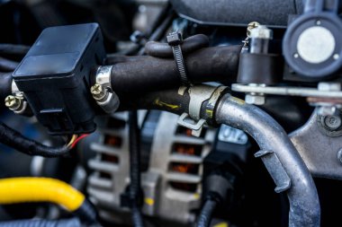 endüstriyel otomobil arka planı