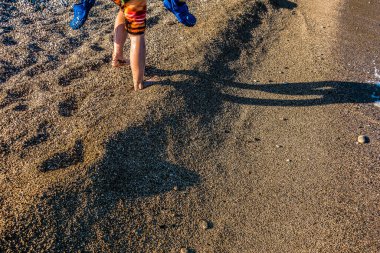 Tatil beldesinde muhteşem sahil