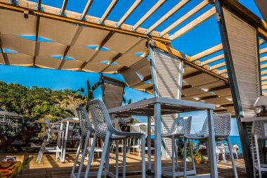 Muhteşem sahil resort manzaralar