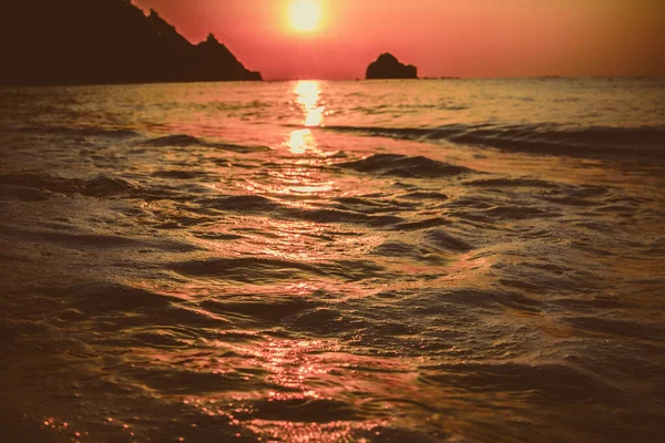 Magnífico Nascer Sol Mar — Fotografia de Stock