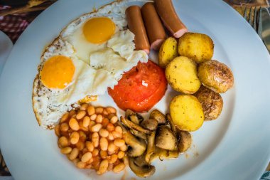 Tabakta İngiliz Kahvaltısı