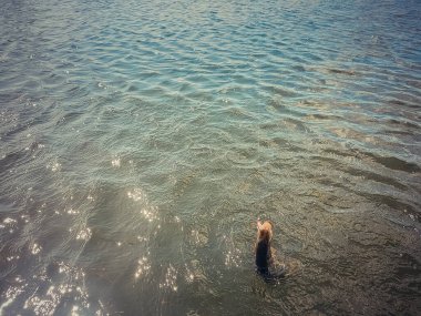 Gölde balık tutmak