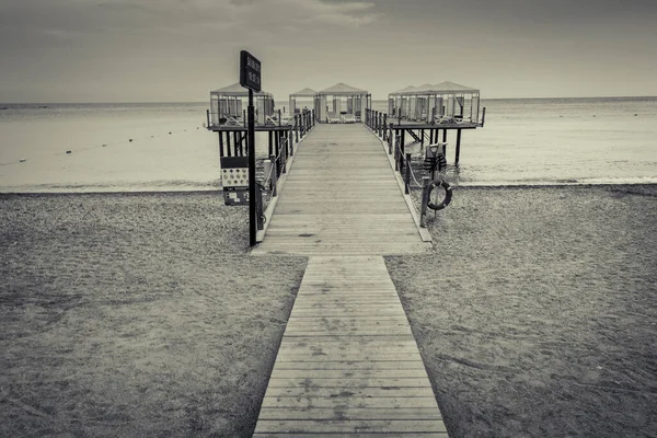 Vackra Piren Havet — Stockfoto