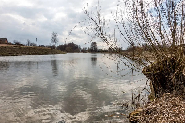 Pesca Recreación Aire Libre Fondo Del Lago —  Fotos de Stock