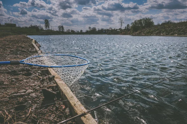 Pesca Lago —  Fotos de Stock