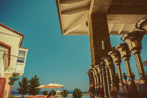 Beautiful Sea Resort Streets — Stock Photo, Image