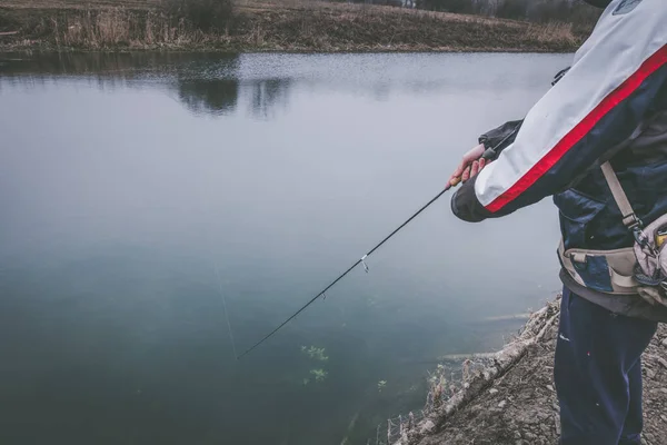 Bakgrunden Fiske Tema — Stockfoto