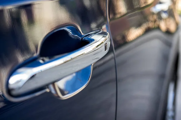 Auto Moderno Antecedentes Sobre Tema Los Coches —  Fotos de Stock