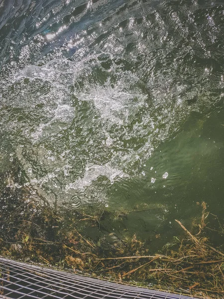 湖での釣り — ストック写真