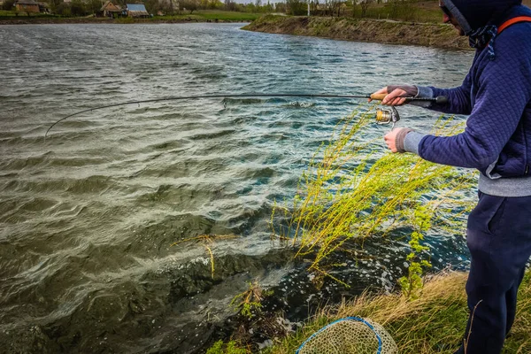 Fishing Lake — Stock Photo, Image