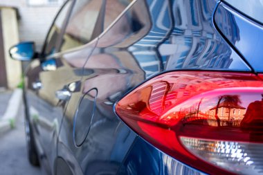 Modern araba arkaplanının dışı