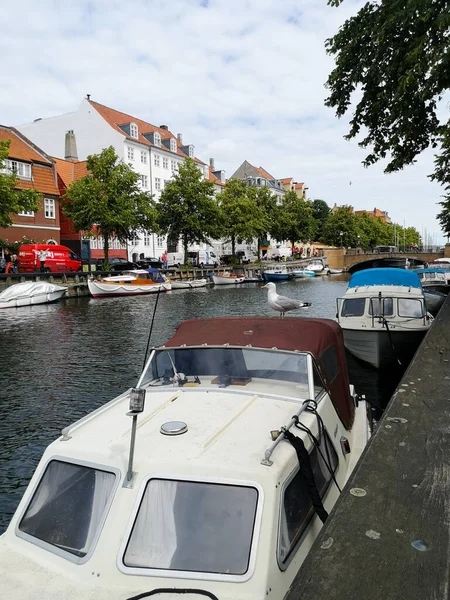코펜하겐 덴마크 2019 덴마크 코펜하겐에 배들이 그리스도인 — 스톡 사진