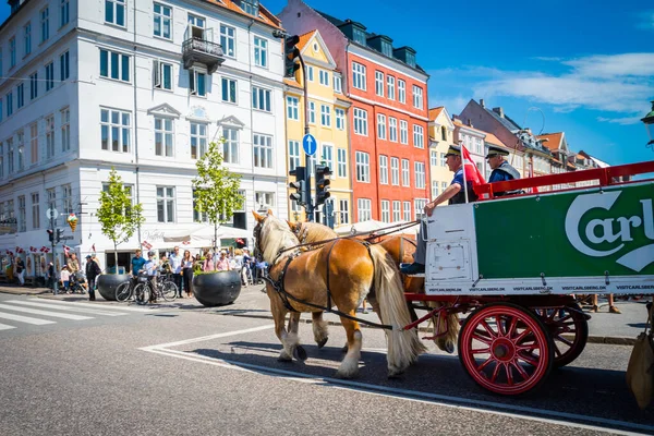 Copenhagen Dania Lipca 2019 Wspaniała Architektura Kopenhagi — Zdjęcie stockowe