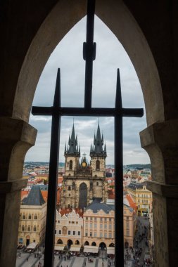 Ortaçağ Prag 'ının muhteşem mimarisi, Avrupa seyahati.