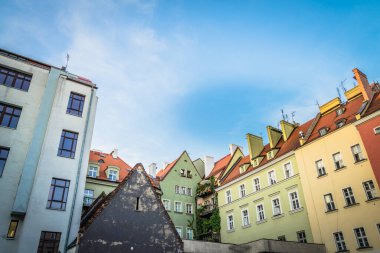Wroclaw 'ın muhteşem, güzel sokakları