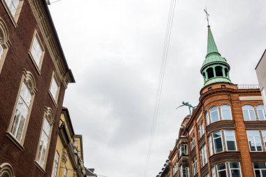 Kopenhag, Danimarka - 29 Temmuz 2019. Kopenhag Şehri, Danimarka, İskandinavya. Güzel bir yaz günü