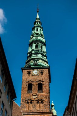 Kopenhag Şehri, Danimarka, İskandinavya. Güzel bir yaz günü