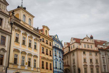 Prag, Çek Cumhuriyeti - 21 Eylül, Prag 'ın güzel sokakları ve mimarisi