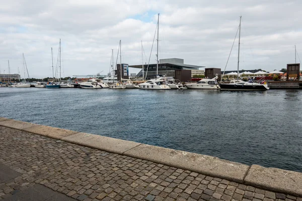 Köpenhamn Danmark Juli 2019 Vacker Köpenhamn Arkitektur Resa Runt Köpenhamn — Stockfoto