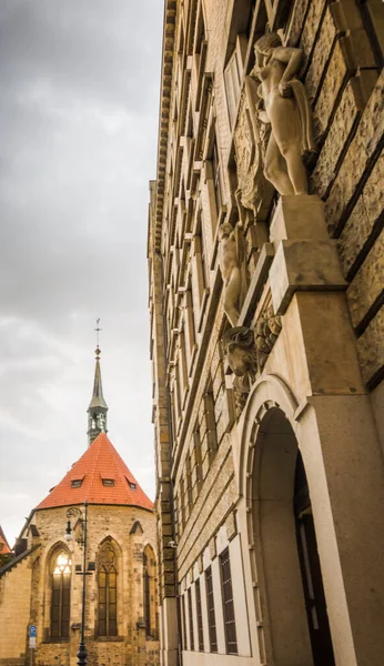 Muhteşem Prag Antik Mimarisi — Stok fotoğraf