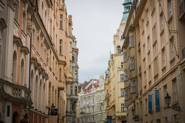 Prag Tschechische Republik September Schöne Straßen Und Architektur Des Herbstlichen — Stockfoto