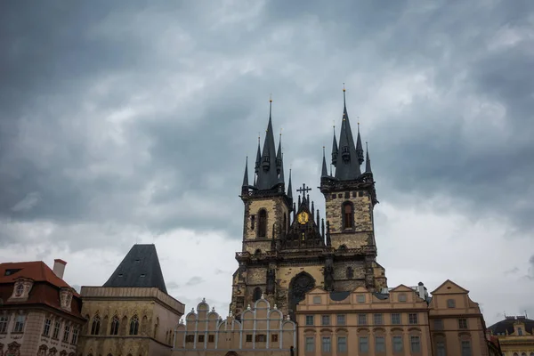 Prague République Tchèque Septembre 2019 Belles Rues Architecture Automne Prague — Photo